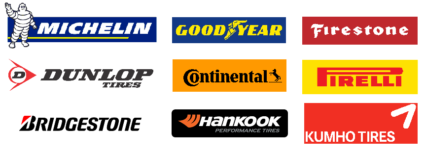 Neumaticos Michelin, GoodYear, Firestone, Dunlop, Continental, Pirelli, Bridgestone, Handkook, Kumho